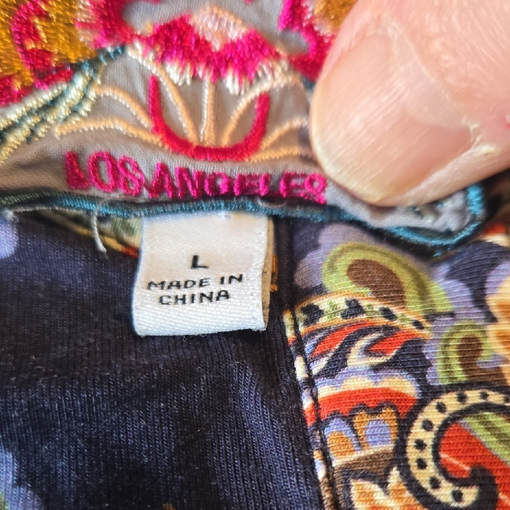 Johnny Was Multicolor Top - Picture 4 of 10